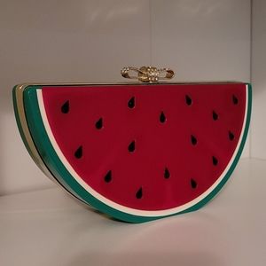 RSVP Acrylic Watermelon Clutch